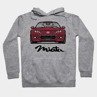 MX5 Miata NC2 Copper Red Hoodie